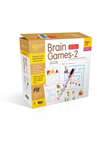 Brain Games-2 - Grade-Level 2 - Ages 3-6
