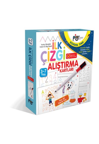 İlk Çizgi Alıştırma Kartları