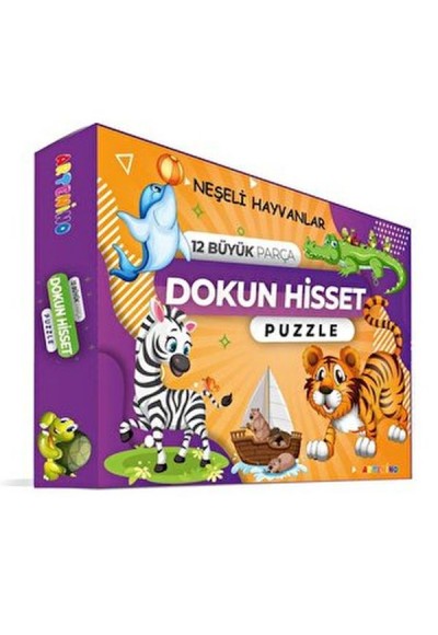 Neşeli Hayvanlar - Dokun Ve Hisset Puzzle