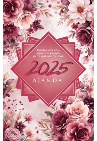 2025 Ajanda - Pembe Düşler