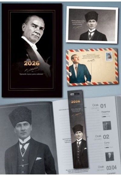 2026 Atatürk Ajandası - Gazi Paşa