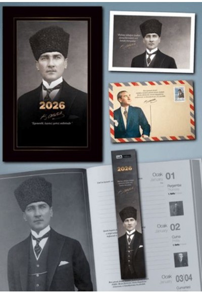 2026 Atatürk Ajandası - Kalpaklı