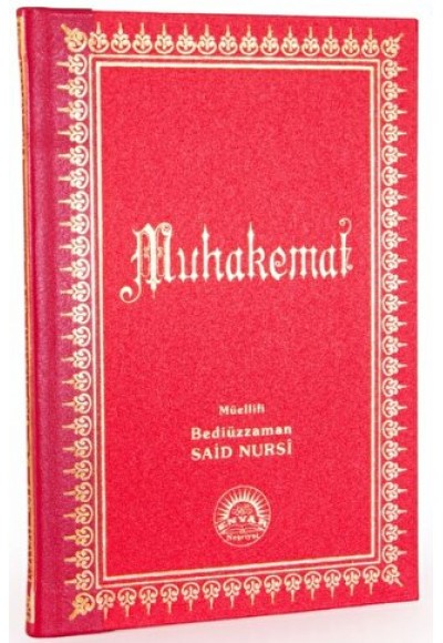Muhakemat (Büyük Boy - Sırtı Deri)