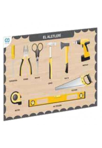 Ahşap El Aletleri Eğitici Set