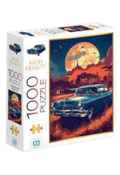 Klasik Araba Puzzle 1000