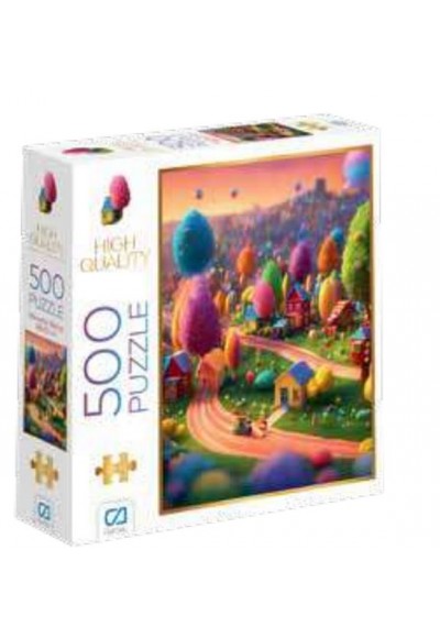 Minyatür Bahçe Puzzle 500