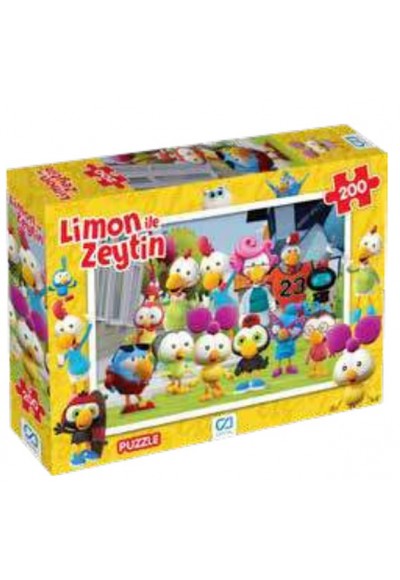 Limon İle Zeytin Puzzle 200