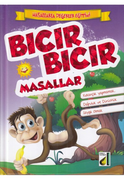 Masallarla Değerler Eğitimi - Bıcır Bıcır Masallar - Ciltli