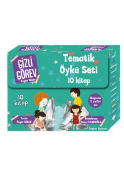 Gizli Görev Tematik Öykü Seti (10 Kitap)