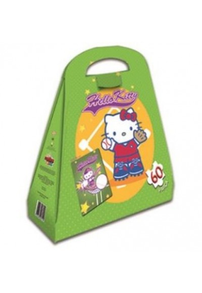 Hello Kitty Çantalı Yap Boz Basketbol 60 Parça Puzzle (40610)