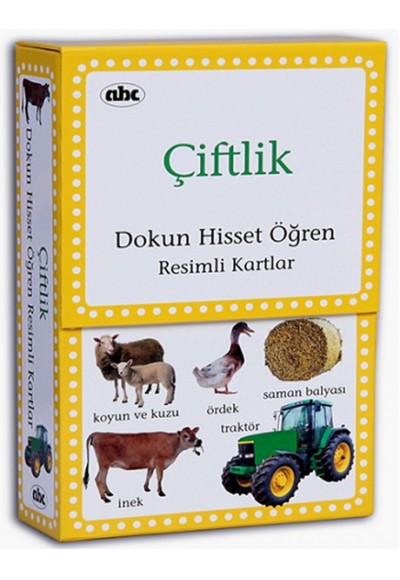 Dokun Hisset Öğren Resimli Kartlar Çiftlik