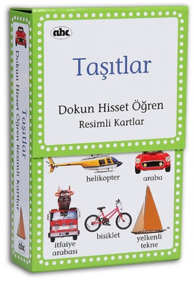 Dokun Hisset Öğren Resimli Kartlar Taşıtlar