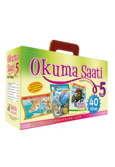Okuma Saati Seti 5. Sınıf  (40 Kitap)