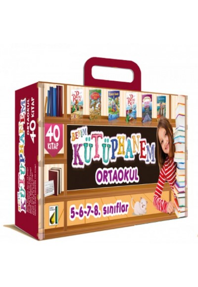 Benim Kütüphanem Ortaokul - 5.6.7.8. Sınıflar (40 Kitap)