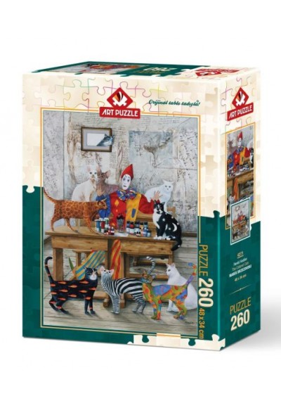 Renkli Kediler 4271 (260 Parça)