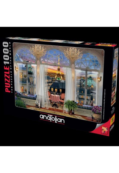 Anatolian 1000 Parça Puzzle1091 Paris Teras Manzarası
