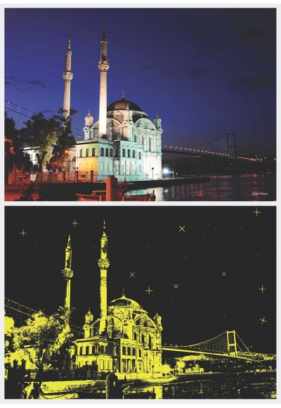 Ortaköy Neon(Puzzle 1000) 1904