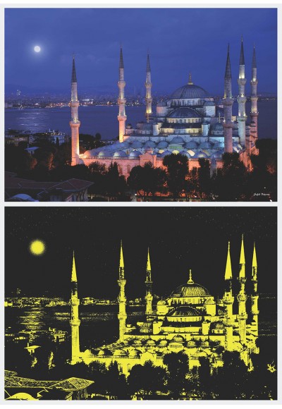 Sultan Ahmet Neon(Puzzle 1000) 1905