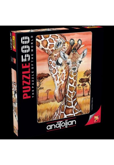 Anatolian 500 Parça Puzzle 3615 Zürafa