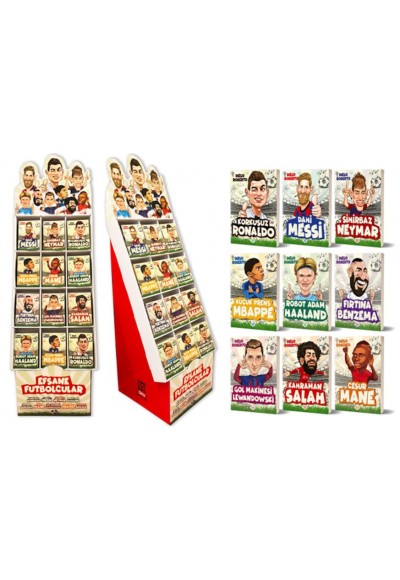 Efsane Futbolcular Serisi Standı (225 Adet Kitap)