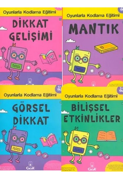 Kodlama Eğitimi +5 yaş (4 Kitap)