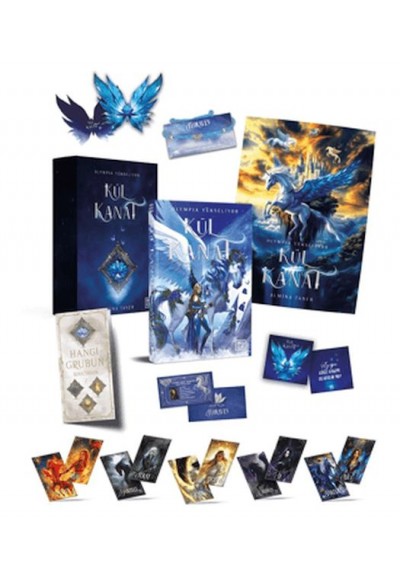 Kül Kanat Kutulu Set
