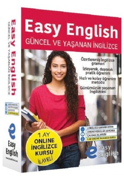 Easy English Güncel ve Yaşanan İngilizce Eğitim Seti