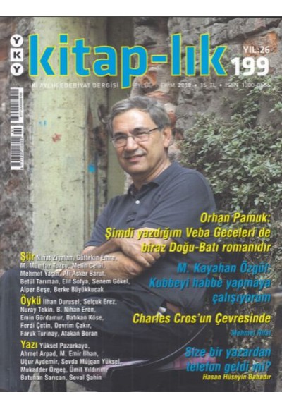Kitap-lık Sayı: 199 - Eylül - Ekim 2018