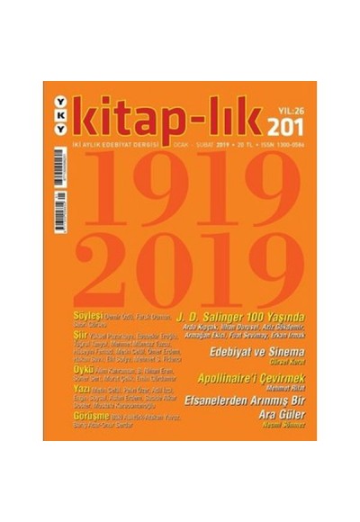 Kitap-lık 201 / Ocak - Şubat 2019