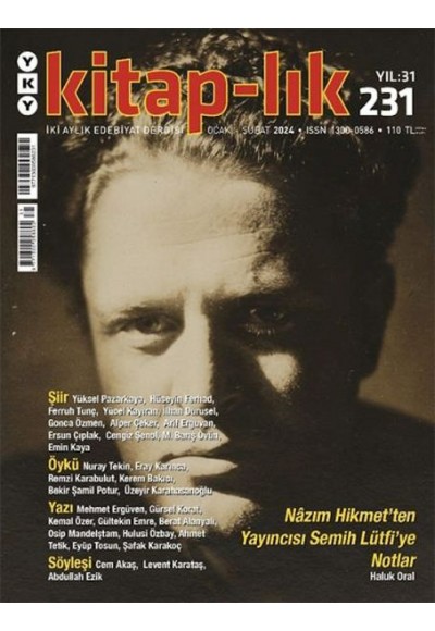 Kitap-lık Sayı 231 (Ocak-Şubat 2024)