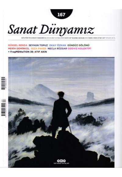 Sanat Dünyamız 167 / Kasım - Aralık 2018