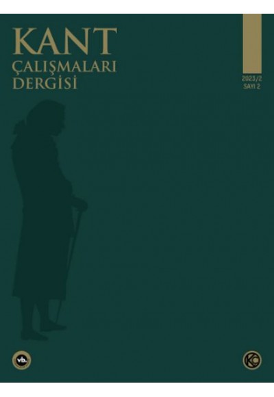 Kant Çalışmaları Dergisi Sayı 2
