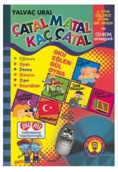 Çatal Matal Kaç Çatal 6 Kitap CD