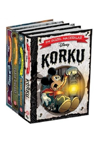 Disney En Güzel Maceralar Serisi-Çizgi Roman 4 Kitap Seti