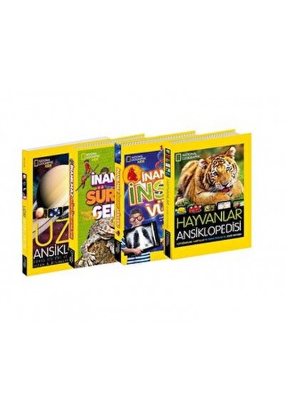 NG Kids Ansiklopedi Seti 4 Kitap Ciltli