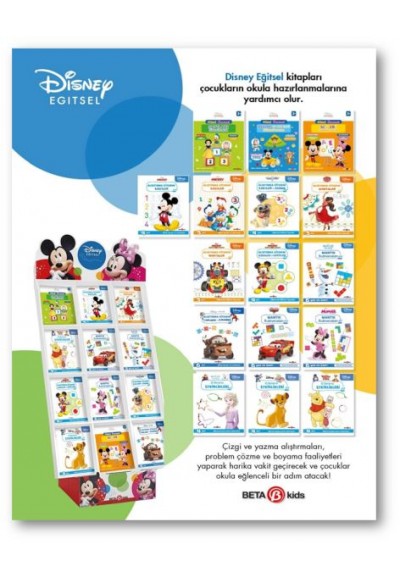 Disney Eğitsel Standı (120 Kitap)