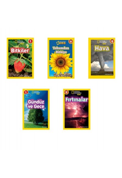 National Geographic Kids Okuma Seti 5 Kitap