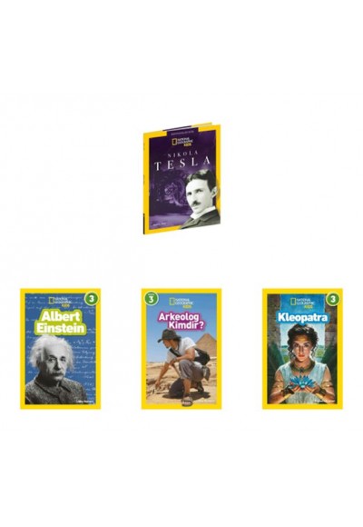 National Geographic Kids Kültür Kitapları Seti 4 Kitap