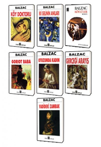 Balzac Klasikleri 7 Kitap Set