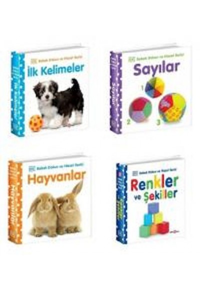 Bebek Dokun ve Hisset Seti - 4 Kitap Takım (Ciltli)