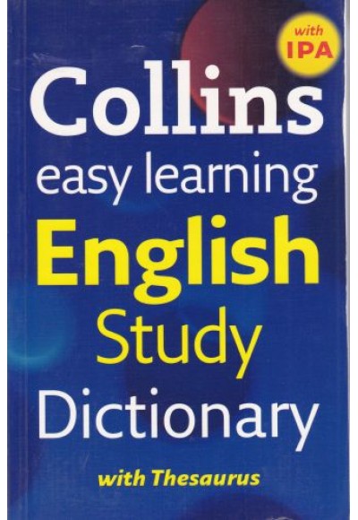 Collins easy Learning English Study Dictionary With Thesaurus