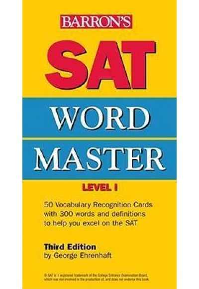 Barron's SAT Wordmaster Lev 1 3rd