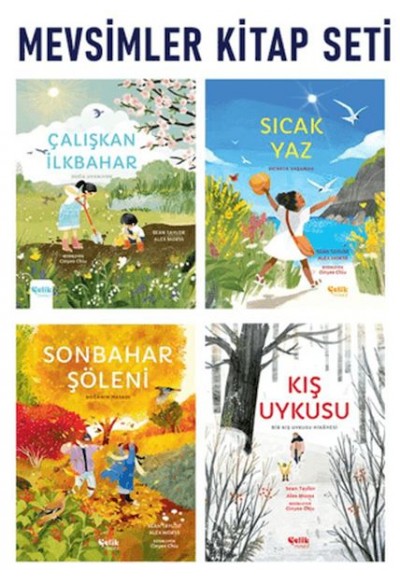 Çocuklar için Mevsimler Kitap Seti