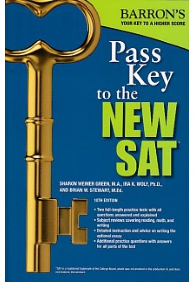 Barron's Pass Key to the New SAT