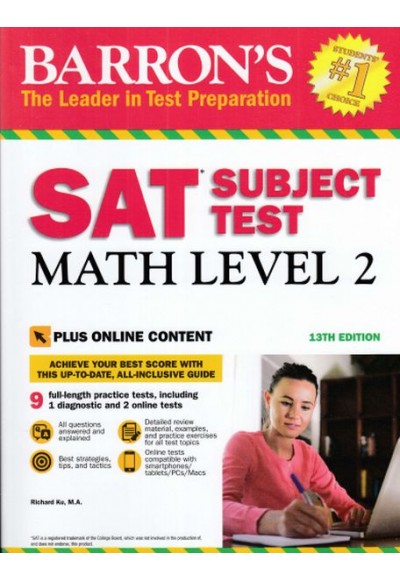 Barron's SAT Konu Testi Matematik Seviyesi 2