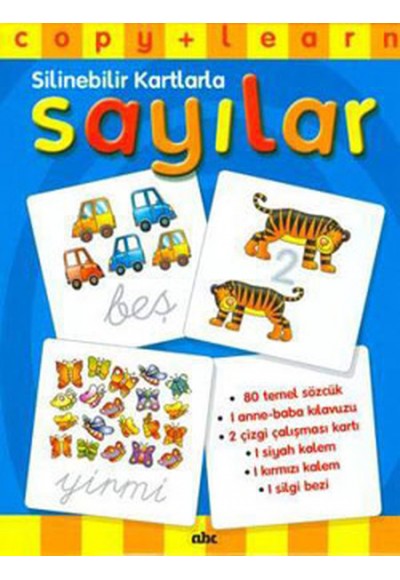 Copy Learn - Silinebilir Kartlarla Sayılar