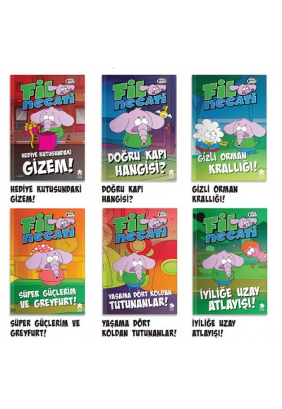 Kral Şakir Fil Necati 6 Kitaplık Set