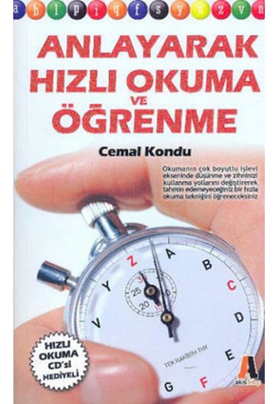 Anlayarak Hızlı Okuma Ve Öğrenme (E-Cd Hediyeli)