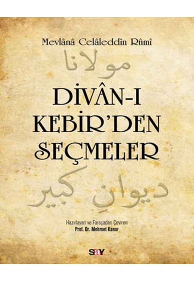 Divânı Kebir'den Seçmeler