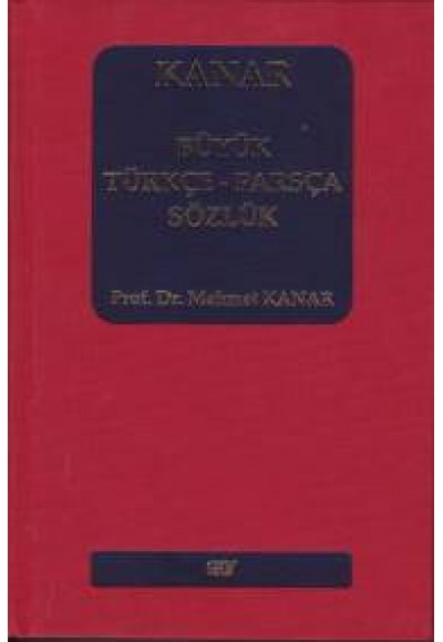 Büyük Türkçe-Farsça Sözlük (Ciltli)